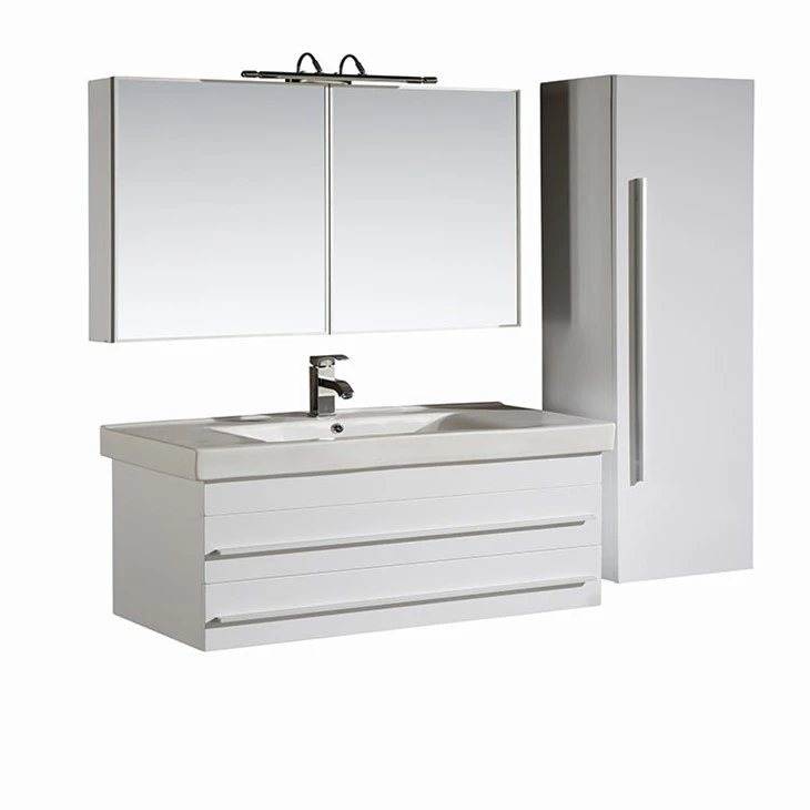 White Wall Mount Paint Free cabinet